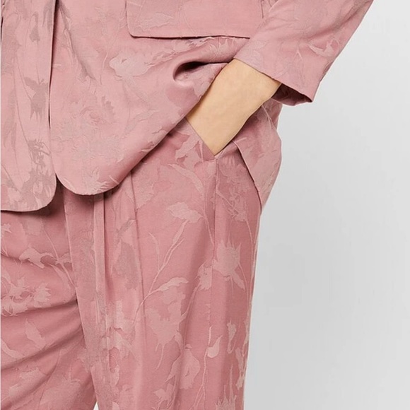 Club Monaco Jacquard Rose Trousers - Picture 3 of 8